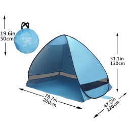 Large Pop-Up Beach Tent Manufacturer - Portable Camping Tent Sun Shade Shelter Instant Outdoors 2-3 Person Cabana