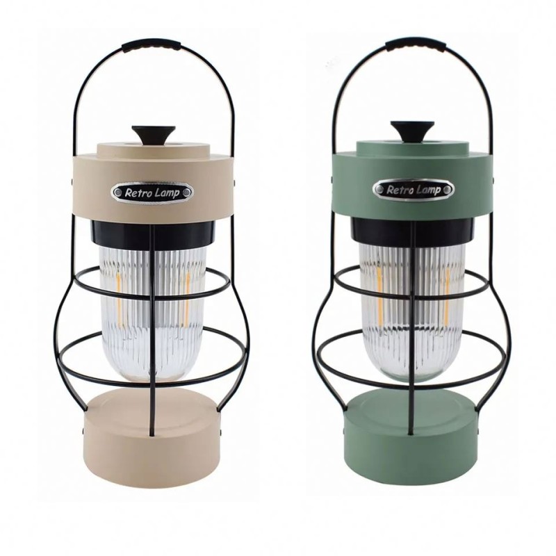 Camping Lantern Manufacturer - Portable New Rechargeable Emergency Retro LED Outdoor Camping Lights