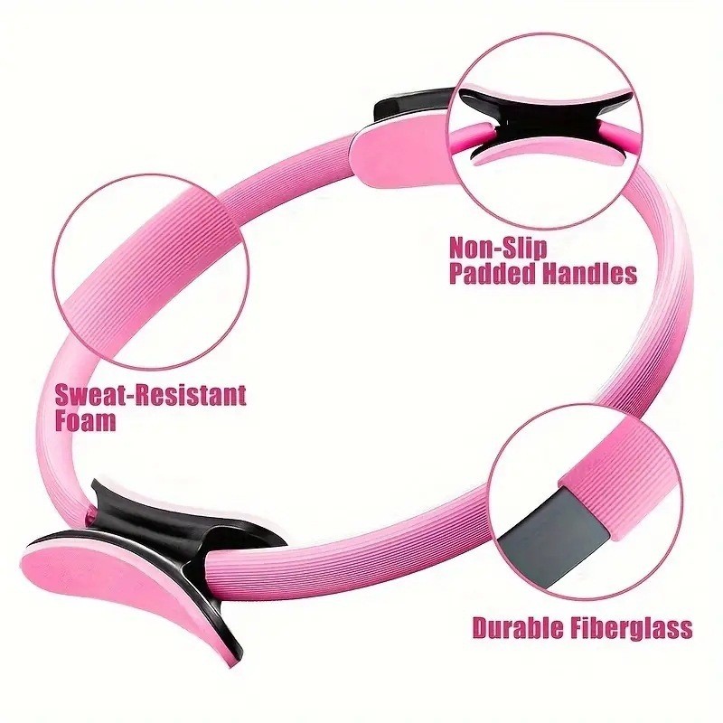 Yoga Pilates Set Manufacturer - Pilates Circle Hip Belt Yoga Ball Elastic Band Magic Ring for Stretch