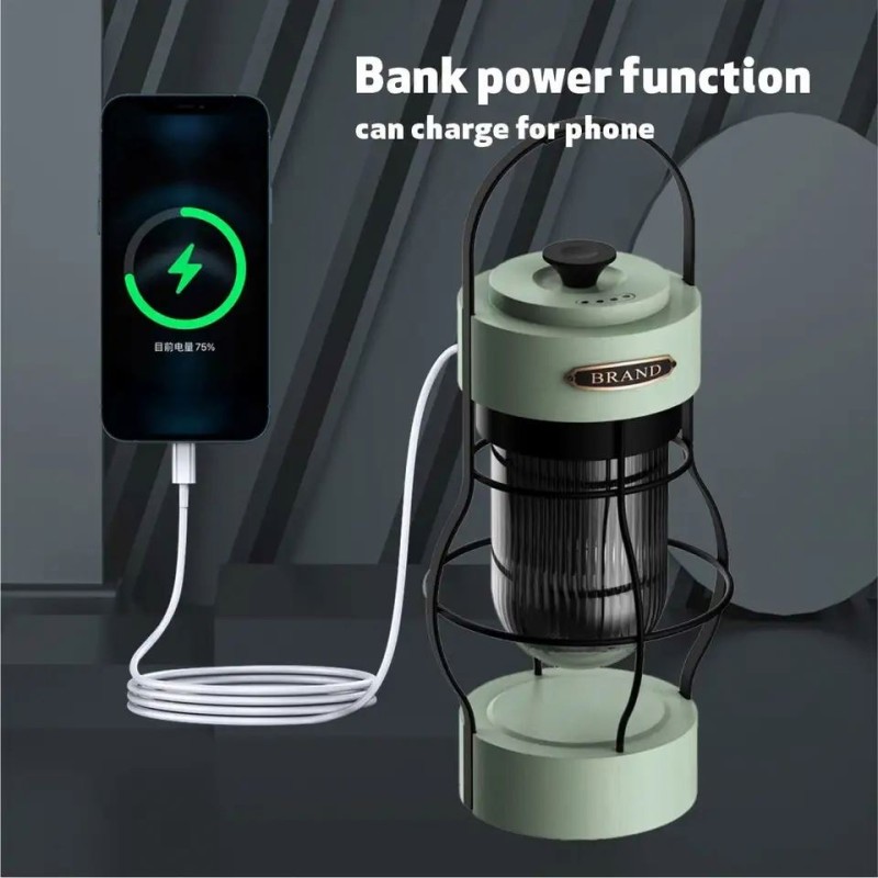 Camping Lantern Manufacturer - Portable New Rechargeable Emergency Retro LED Outdoor Camping Lights