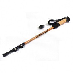 Bamboo Walking Stick Manufacturer - Brand URPOOL EXCLUSIVE Trekking Outdoor Hiking Poles Cork for Camping Climbing