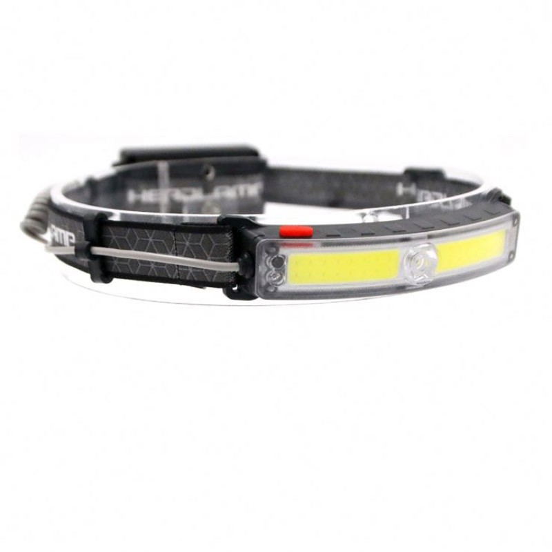 LED Headlamp Manufacturer - USB-C Rechargeable COB with Motion Sensor for Outdoor Camping Hiking