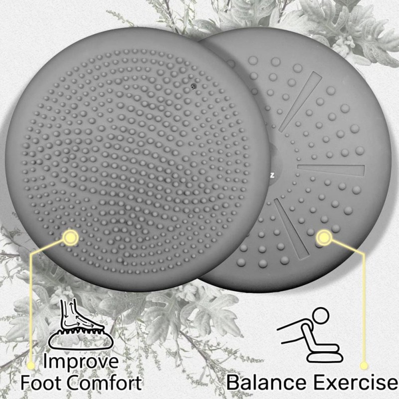 Air Stability Cushion Manufacturer - Inflated Wobble Board Improve Sitting Posture Attention Stability Balance Disc