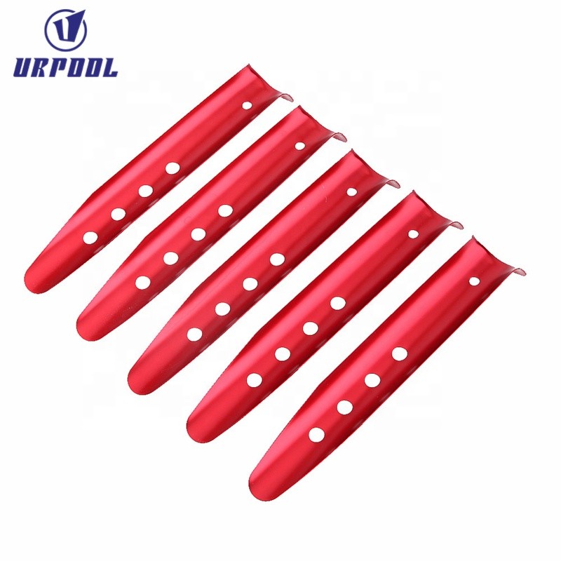 Tent Peg Stakes Manufacturer - Aluminium Alloy U Shape for Hiking Snow Sand Camping Tent Peg