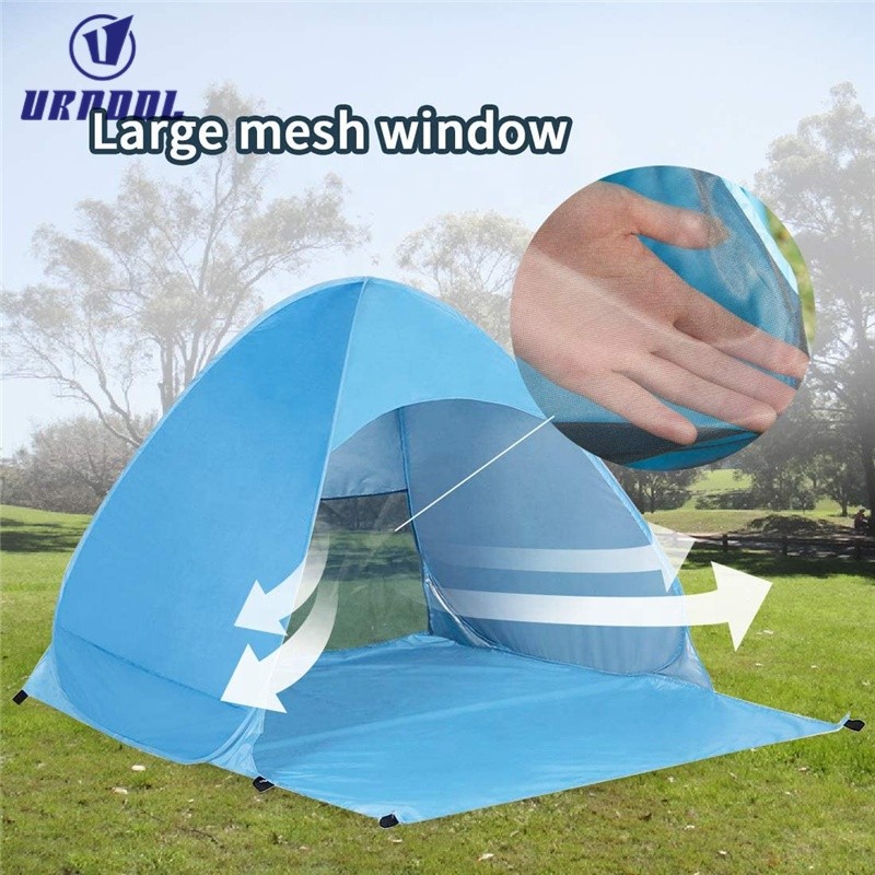 Beach Sun Shelter Manufacturer - Portable UV protection PopUp Canopy Automatic Shade Tent for Camping Fishing