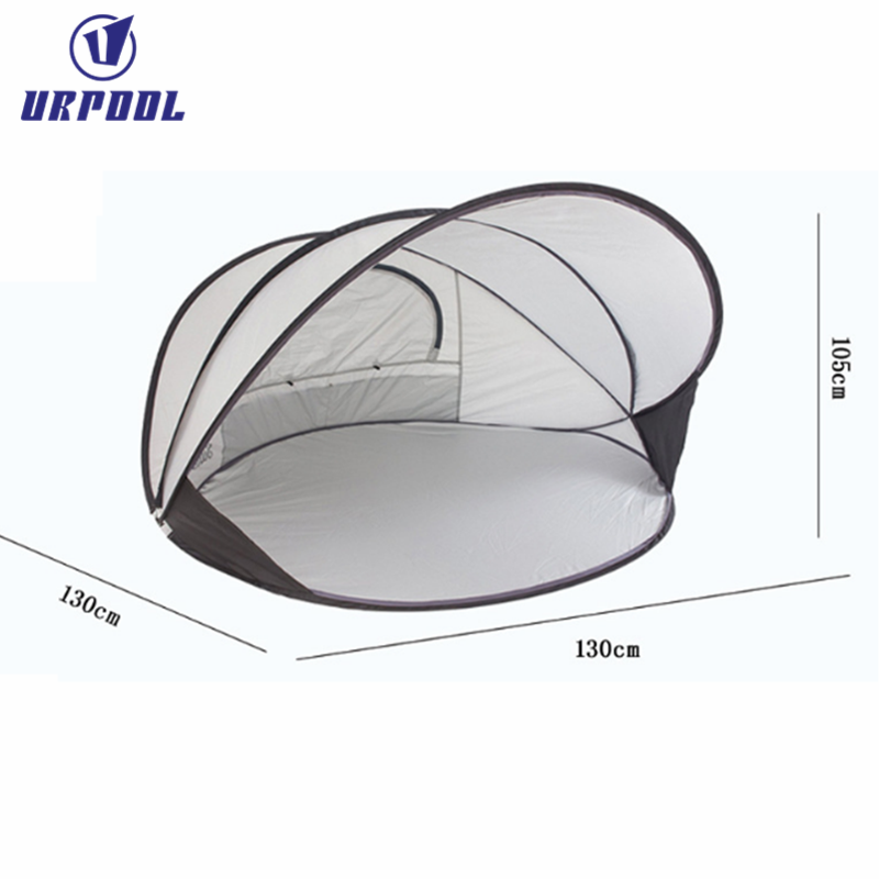 Automatic Pop-Up Beach Tent Manufacturer - 1-2 Persons Waterproof Polyester Sun Shelter for Summer Beach Vacations