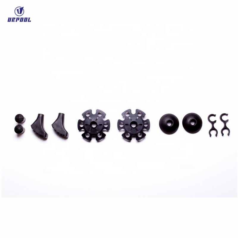 Carbon Trekking Poles Manufacturer - Ultralight 3-Section Nordic Walking Cane Ski Sticks with Cork Handle