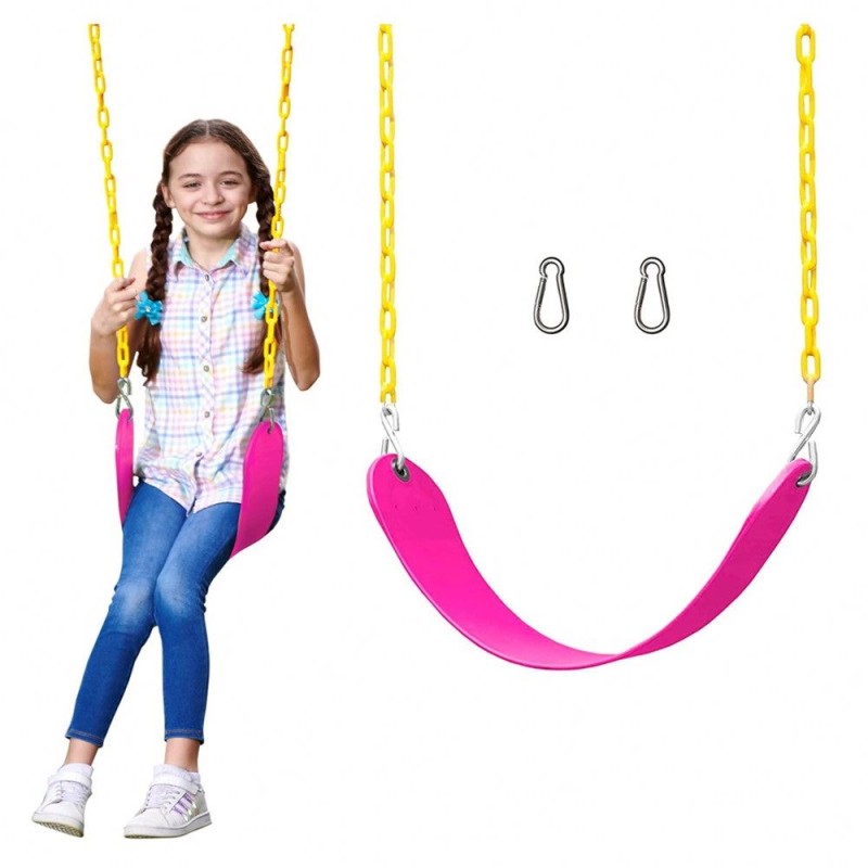 Swing Set Accessories Manufacturer - Children Backyard Playground with Snap Hooks and Hanging Straps for Kids