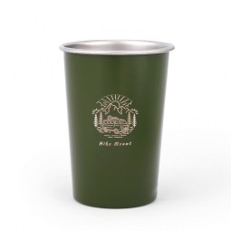Camping Mug Manufacturer - 2025 Hot Stainless Steel Portable Cup 350ML for Beer Tea Coffee