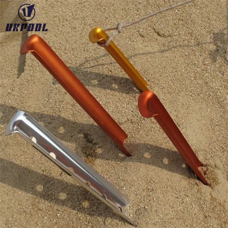 Tent Peg Stakes Manufacturer - Aluminium Alloy U Shape for Hiking Snow Sand Camping Tent Peg