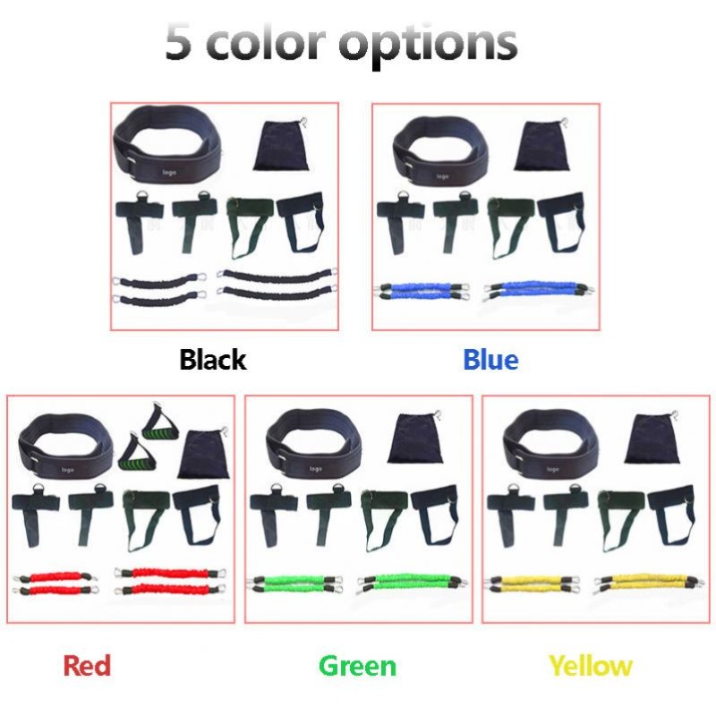 Power Exercise Sets Manufacturer - Custom Multi-Use Gym Equipment with Sleeved Resistance Bands for Boxing MMA