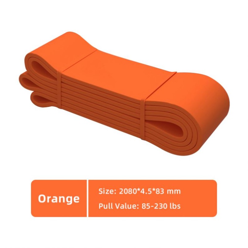 Yoga Resistance Band Manufacturer - Portable Latex for Home Exercise Flat Width Tension Band with Stretch Length
