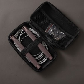 Speed Jump Rope Manufacturer - Training Aluminum Metal Handle Fitness Fast Adjustable Steel Wire Metal Skipping Rope