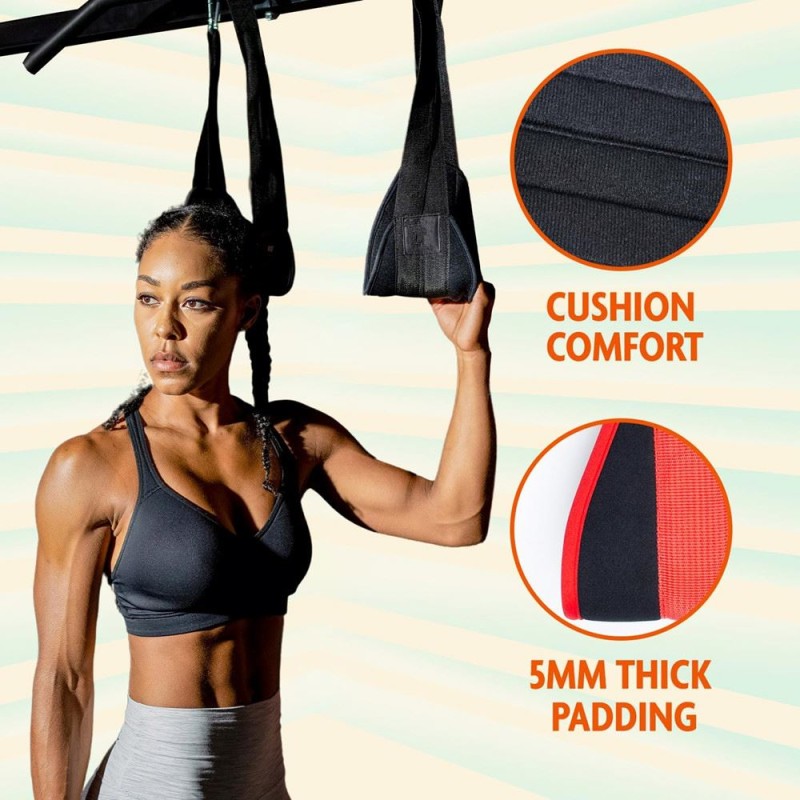 Ab Sling Straps Manufacturer - Hanging Pull up Belts Abdomen Muscle Gym Straps Custom Logo Abdominal Training