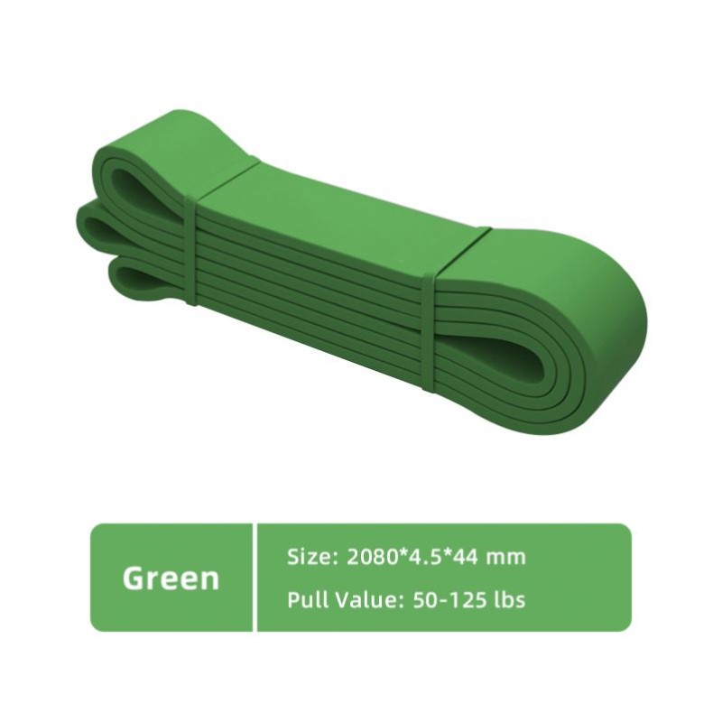 Yoga Resistance Band Manufacturer - Portable Latex for Home Exercise Flat Width Tension Band with Stretch Length