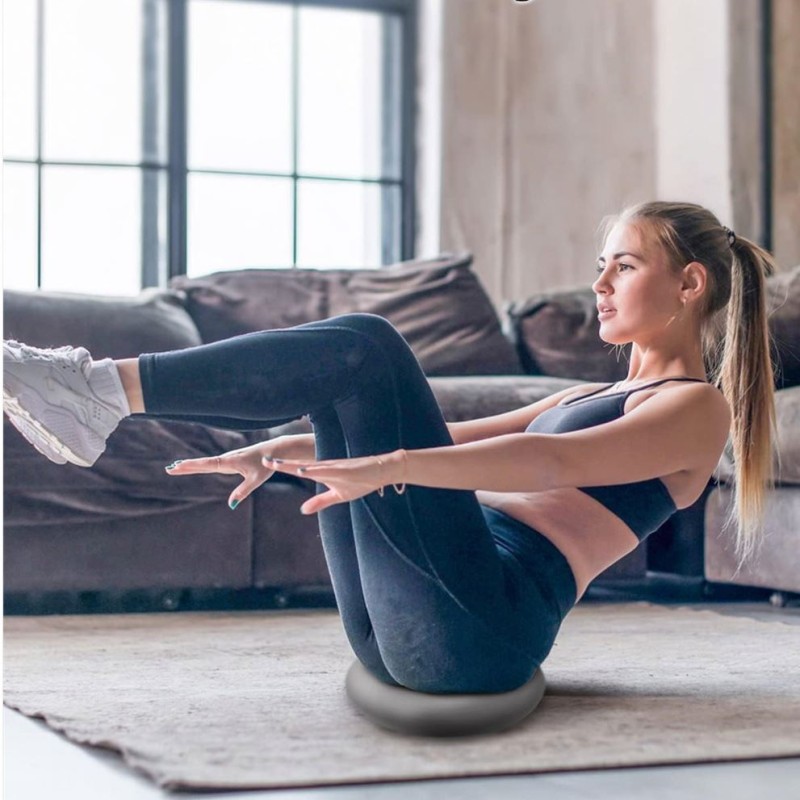 Air Stability Cushion Manufacturer - Inflated Wobble Board Improve Sitting Posture Attention Stability Balance Disc