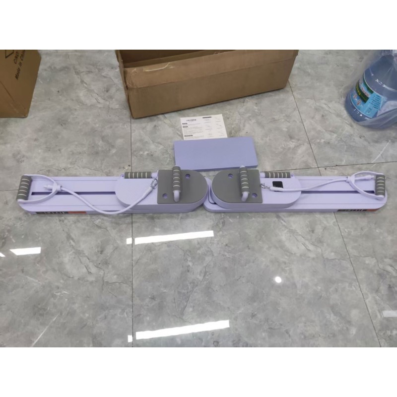 Pilates Reformer Board Manufacturer - with Resistance Bands Portable Full Body Workout Multifunctional Abdominal Board