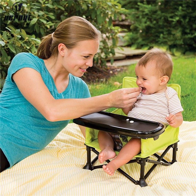 Foldable Baby Chair Manufacturer - Portable Infant Pop with Carry Bag Multifunction Seat for Outdoor Indoor