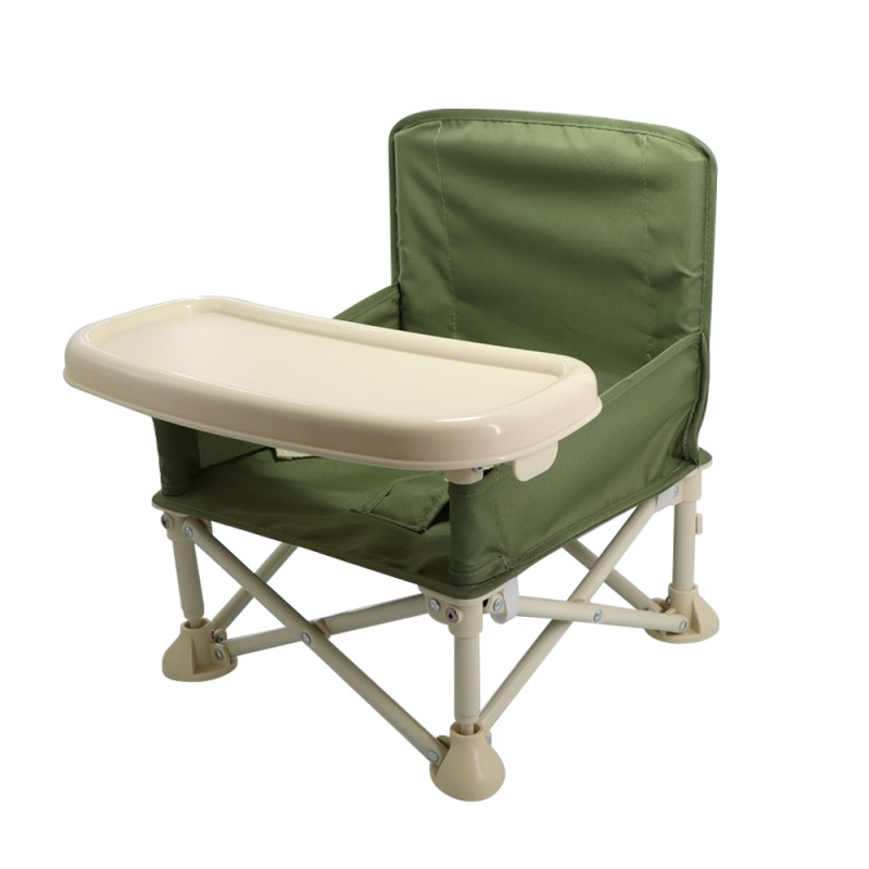 Travel Booster Seat Manufacturer - with Tray Baby Folding Portable Chair for Eating Camping