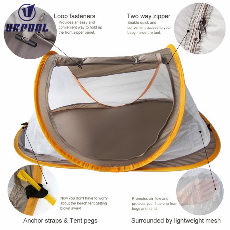 Baby Beach Tent Manufacturer - Lightweight Pop-up Mosquito Bug Protecting for Indoor and Outdoor