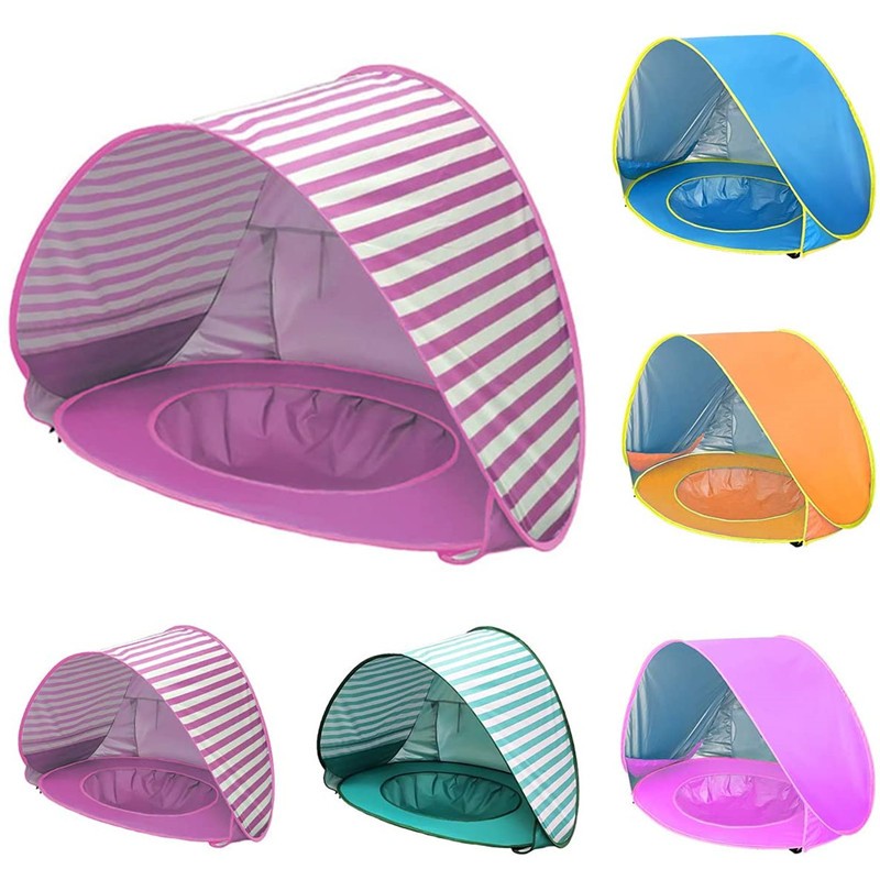 Baby Beach Tent Manufacturer - High Quality UV Protecting Sun Shelter Pop up New Style Play Tent for Kids