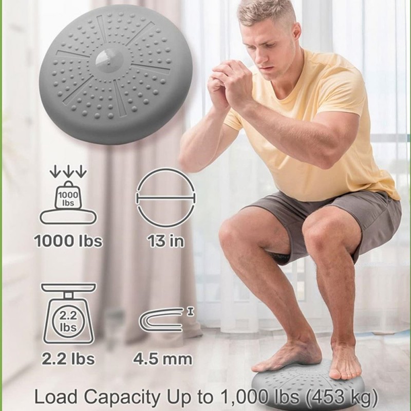 Air Stability Cushion Manufacturer - Inflated Wobble Board Improve Sitting Posture Attention Stability Balance Disc