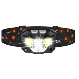 Head Lamps Manufacturer - LED Outdoor Camping with Adjustable Headband Bright Flashlight 8 Modes for Camping