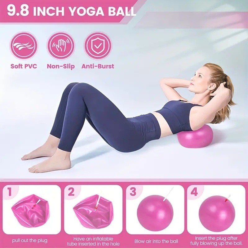 Yoga Pilates Set Manufacturer - Pilates Circle Hip Belt Yoga Ball Elastic Band Magic Ring for Stretch
