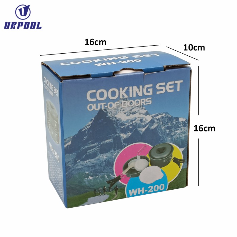 Camping Tableware Set Manufacturer - Pots Dishes Bowler Kitchen Equipment Gear Utensils for Hiking Picnic