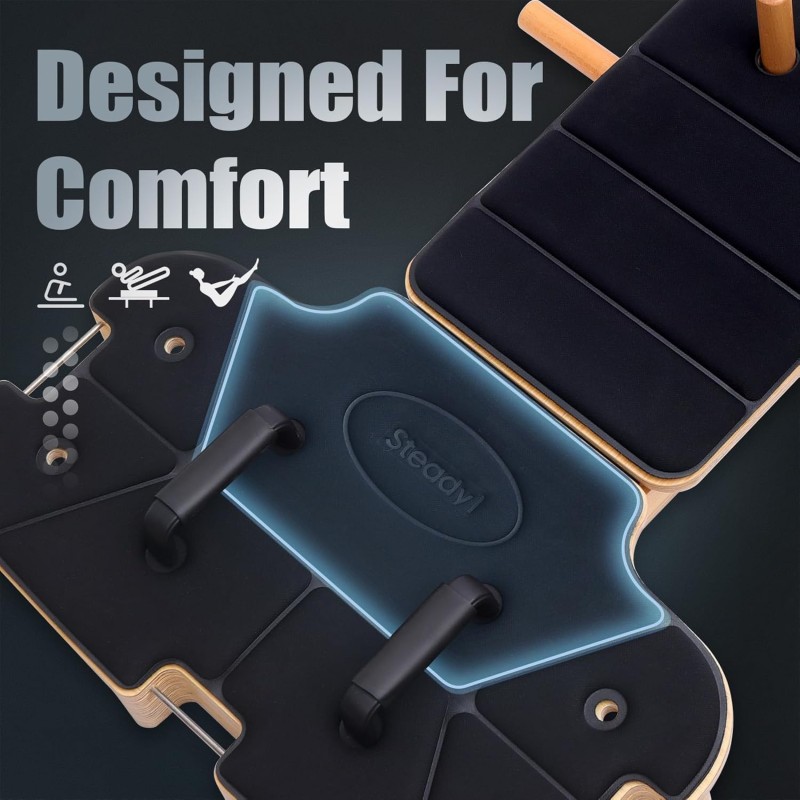 Pilates Reformer Machine Manufacturer - Portable Home Fitness Durable Folded Core Training Bed Equipment for Yoga