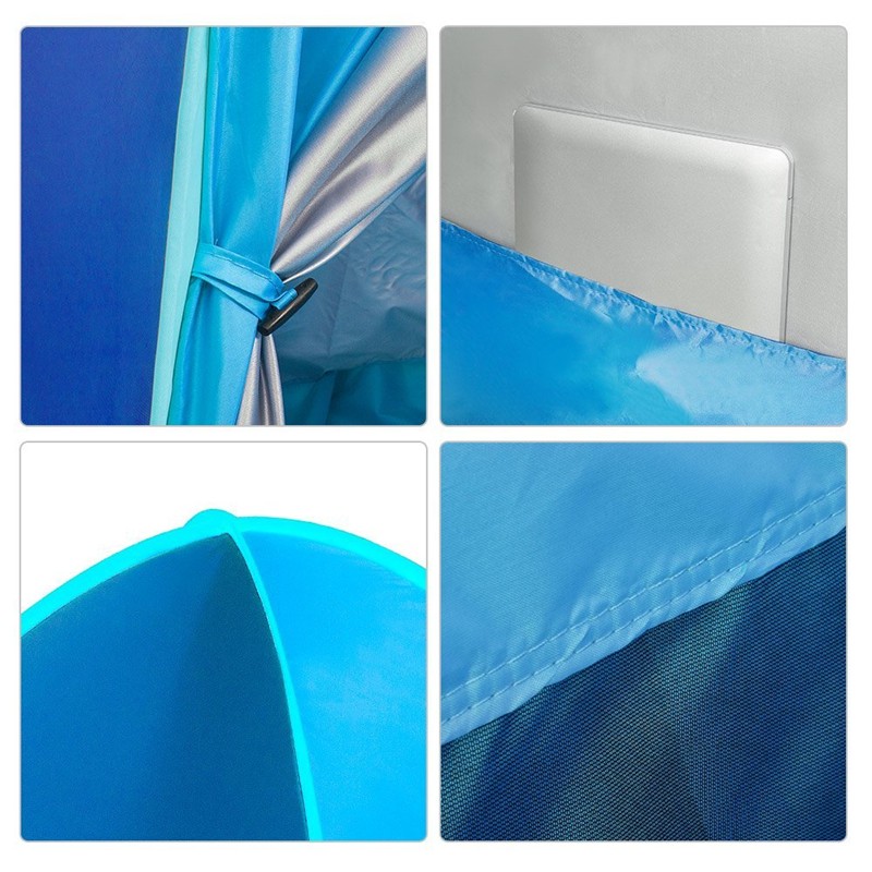 Pop up Beach Tent Manufacturer - Portable Outdoor Automatic for 2-3 Person Camping Tent Sun Shelter Cabana