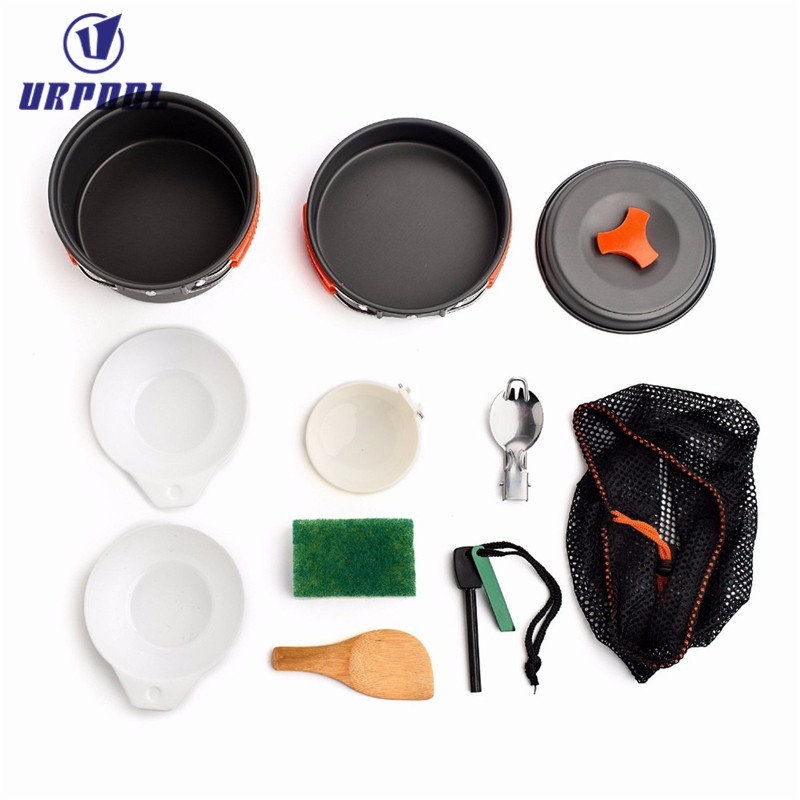 Camping Cookware Set Manufacturer - Portable Hard Anodized Travel Cooking Gear for Backpacking & Camping