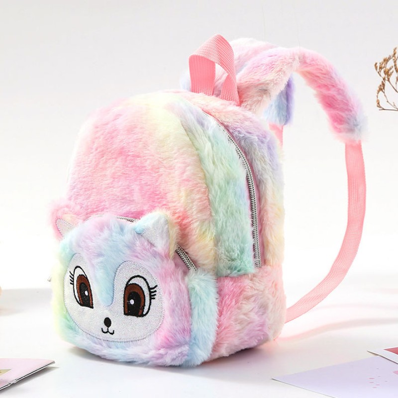 Plush Unicorn Backpack Manufacturer - Toddler Preschool School Bag Travel Bags for Little Girls OEM/ODM