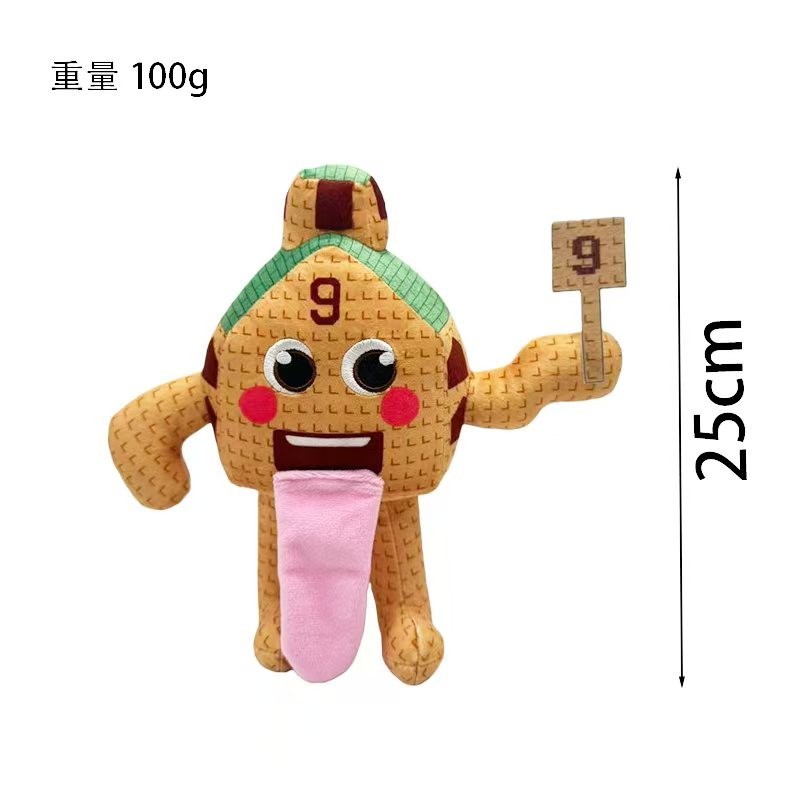 Game Plushies Manufacturer - Steal a Brainrot No.9 House Esok Sekolah Jandel Anime Figurine Promotion Toy Gift