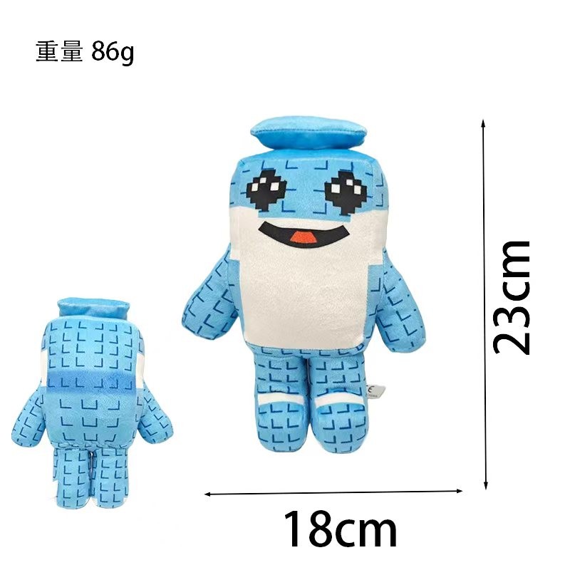 Game Plushies Manufacturer - Steal a Brainrot No.9 House Esok Sekolah Jandel Anime Figurine Promotion Toy Gift