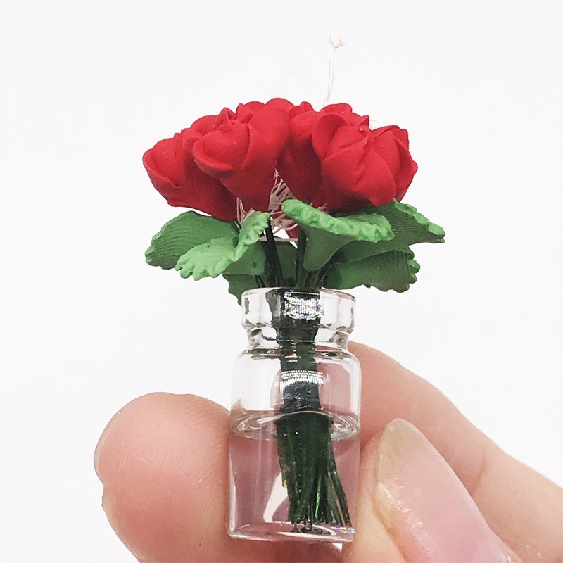 Dollhouse Toolbox Manufacturer - 1:12 Scale Wooden with Metal Tools Doll House Accessories for Miniature DIY