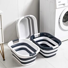 Laundry Basket - 26L Foldable Portable