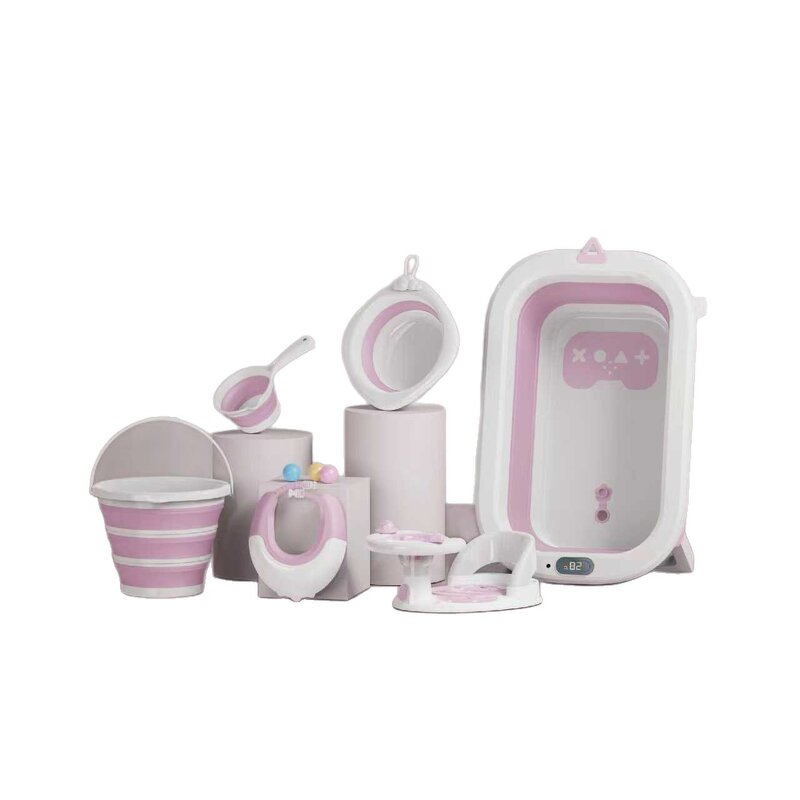 Bath Set - 6 Piece Foldable