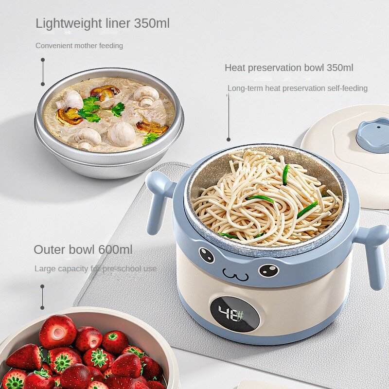 Feeding Bowl - Temperature-sensing Display