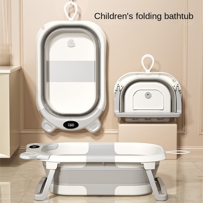 Baby Bath Tub - Tri-fold Temperature Sensing