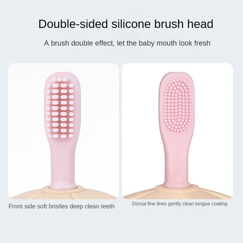 Baby Toothbrush - Silicone Tongue