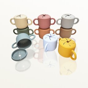 Snack Cup - Spill Proof Silicone