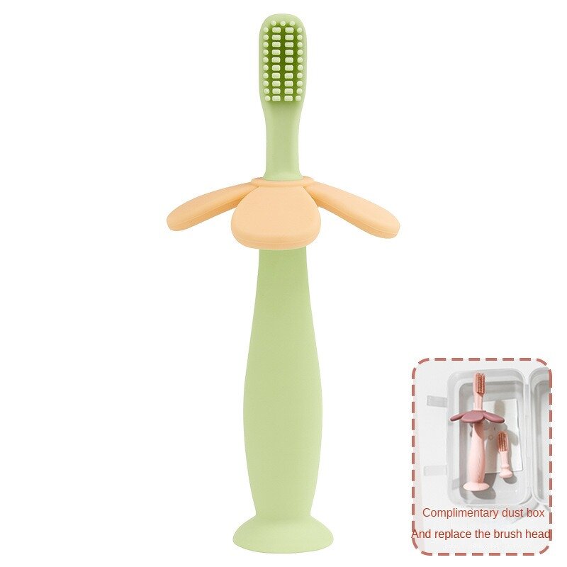 Baby Toothbrush - Silicone Tongue