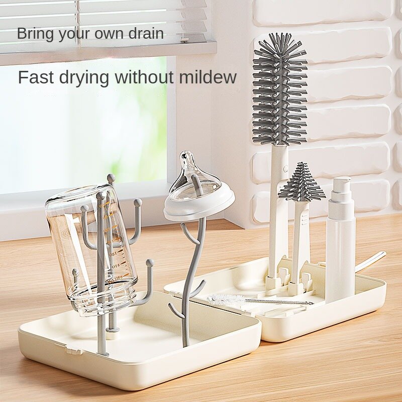 Bottle Brush Set - Portable with Storage