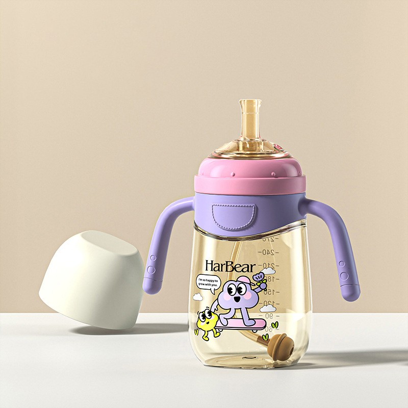 Water Cup - with Straw Portable