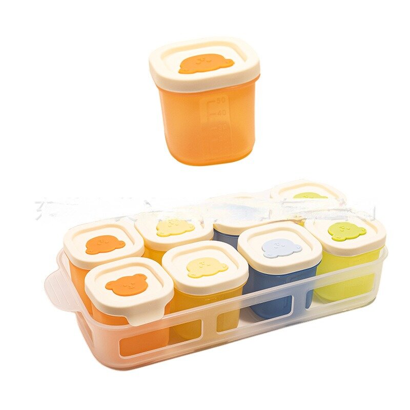 Food Container - 8-compartment Silicone