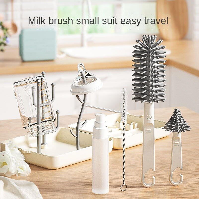 Bottle Brush Set - Portable with Storage