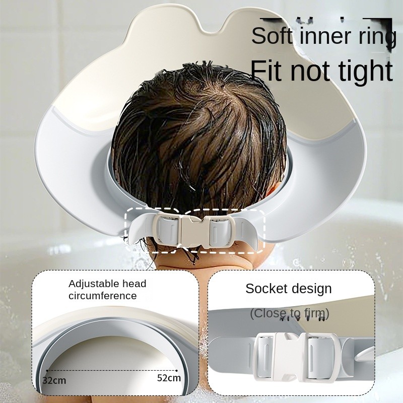 Hair Washing Hat - Waterproof Ear-protect