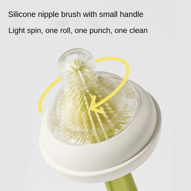 Bottle Brush - Silicone Cleaning Tool