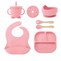Baby Bowl Set - Divided Plates Bib